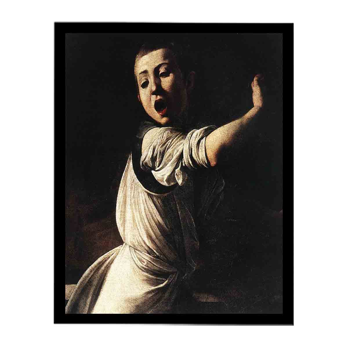 The Martyrdom of St Matthew (detail) By Caravaggio