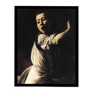 The Martyrdom of St Matthew (detail) By Caravaggio