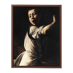 The Martyrdom of St Matthew (detail) By Caravaggio