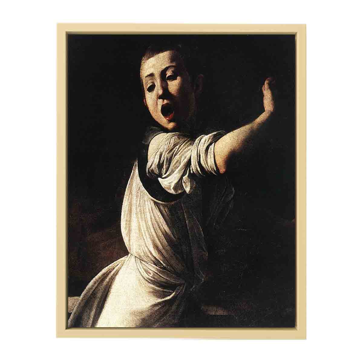 The Martyrdom of St Matthew (detail) By Caravaggio