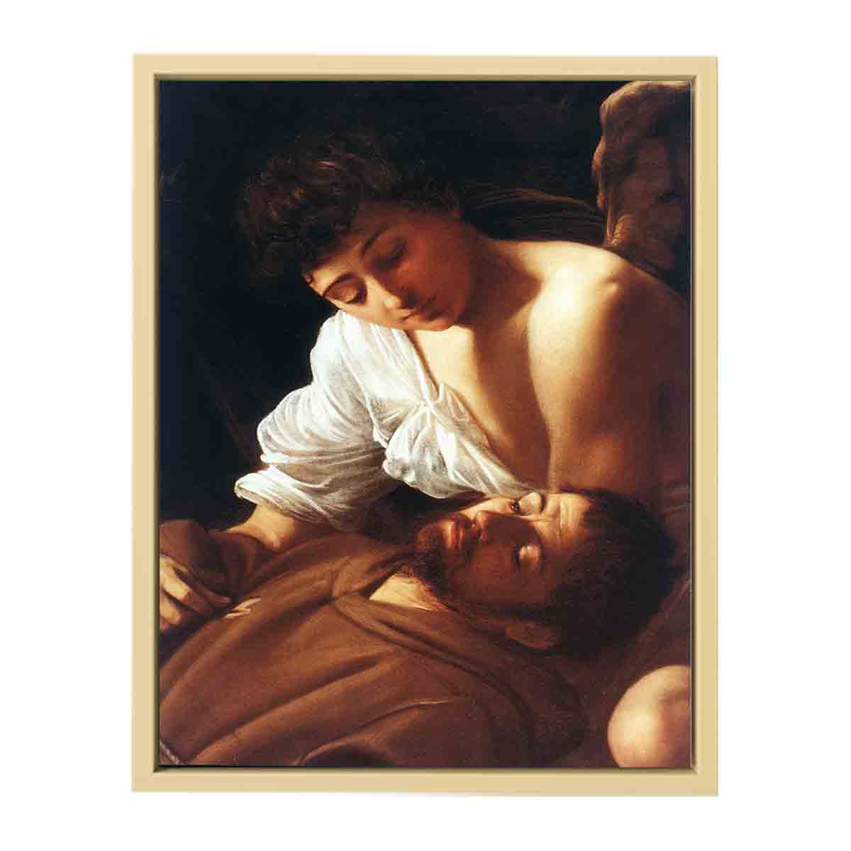Francis of Assisi in Ecstasy By Caravaggio