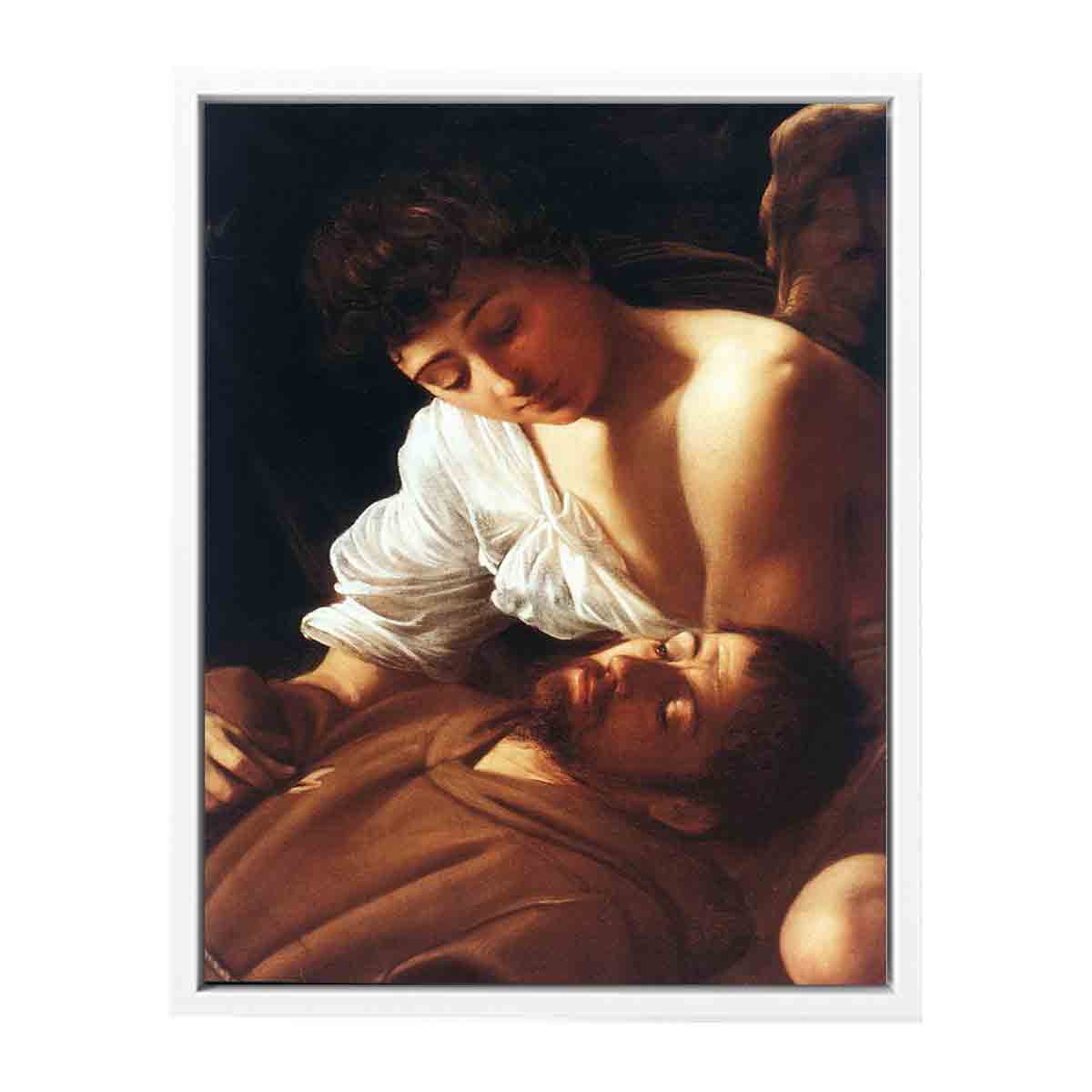 Francis of Assisi in Ecstasy By Caravaggio