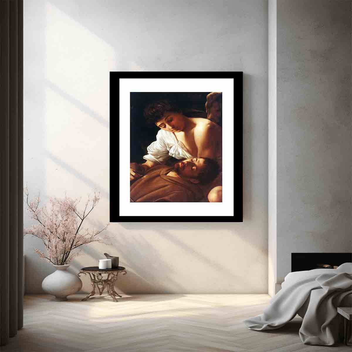 Francis of Assisi in Ecstasy By Caravaggio
