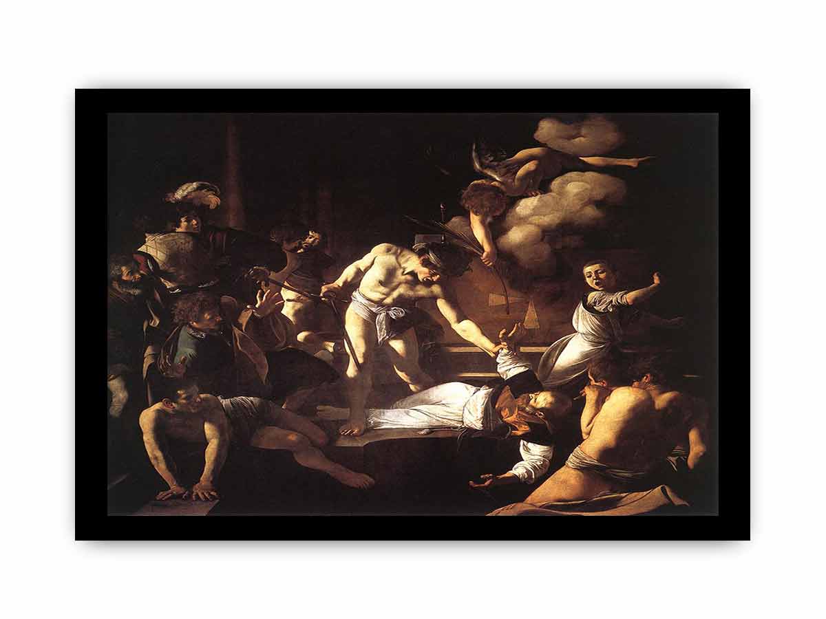 Martyr de Saint Mathieu (1599 - 1600) - By Caravaggio