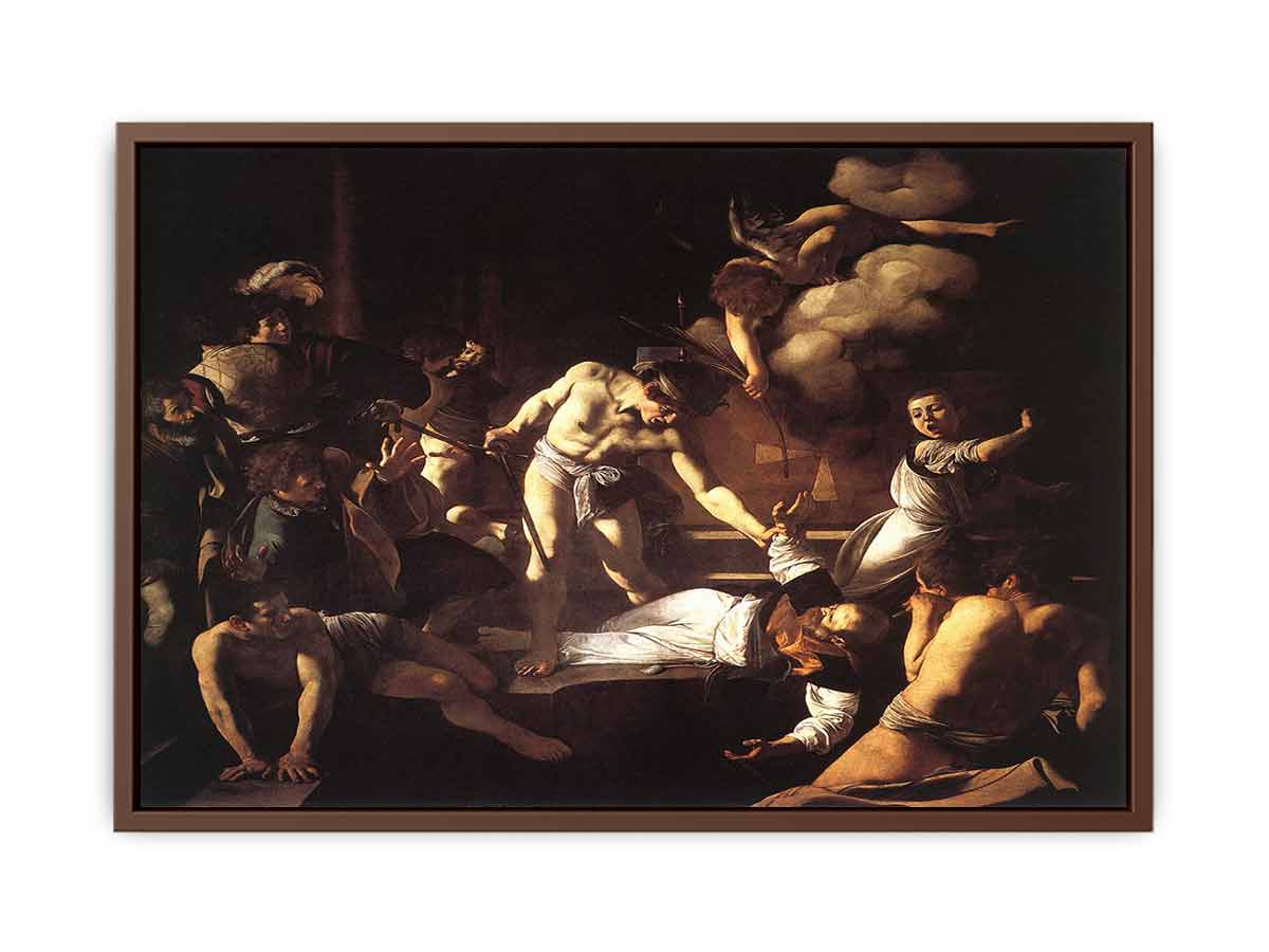 Martyr de Saint Mathieu (1599 - 1600) - By Caravaggio