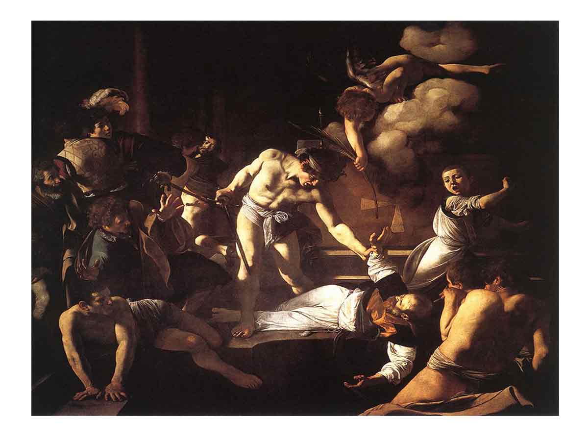 Martyr de Saint Mathieu (1599 - 1600) - By Caravaggio