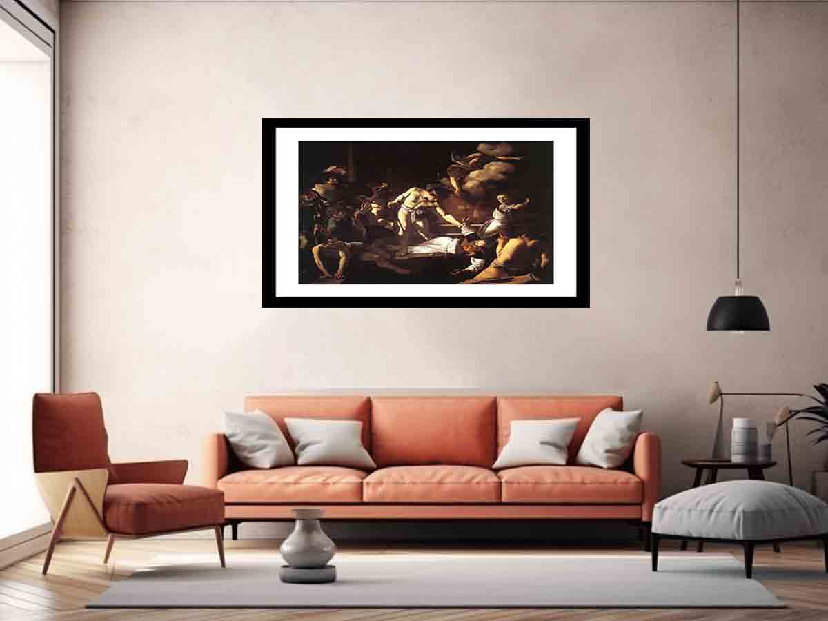 Martyr de Saint Mathieu (1599 - 1600) - By Caravaggio