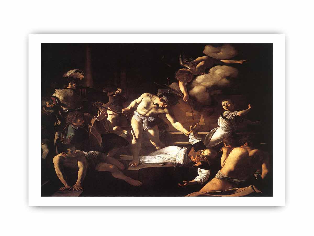 Martyr de Saint Mathieu (1599 - 1600) - By Caravaggio