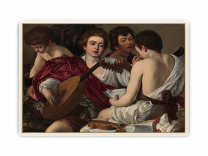 The Musicians Edit this at Wikidata By Caravaggio