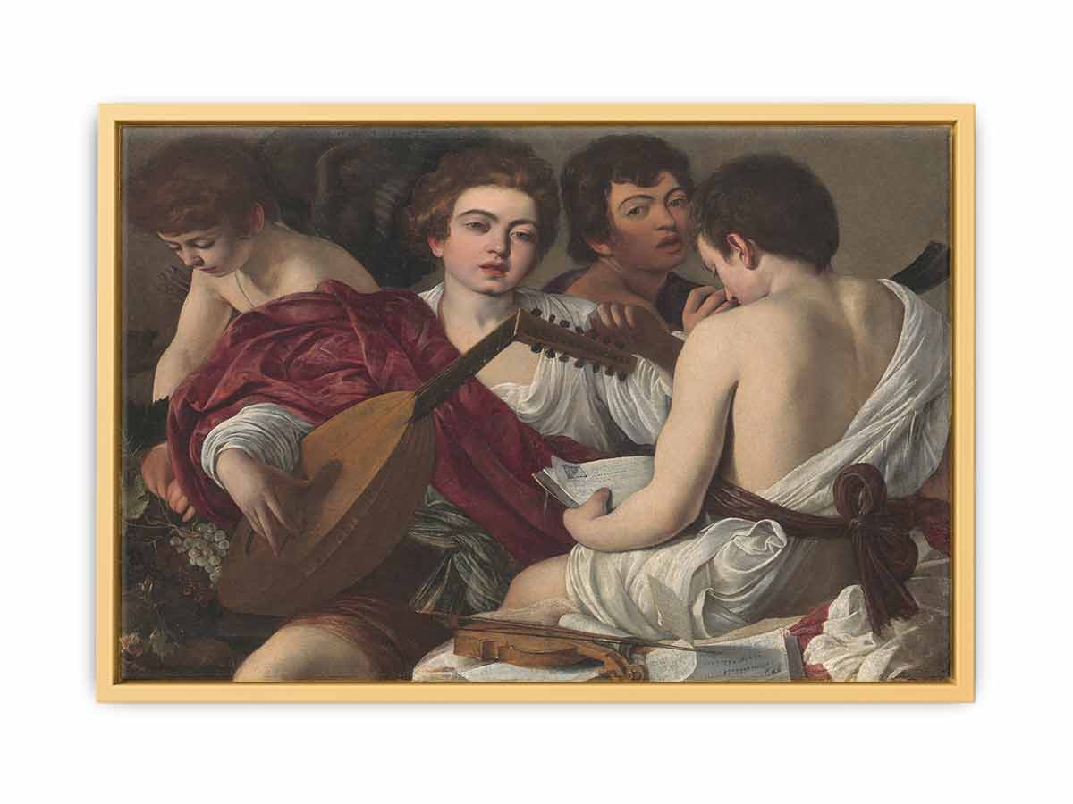 The Musicians Edit this at Wikidata By Caravaggio