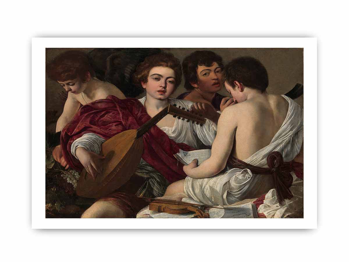 The Musicians Edit this at Wikidata By Caravaggio