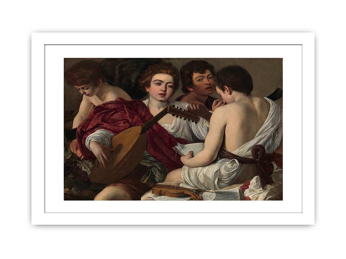 The Musicians Edit this at Wikidata By Caravaggio