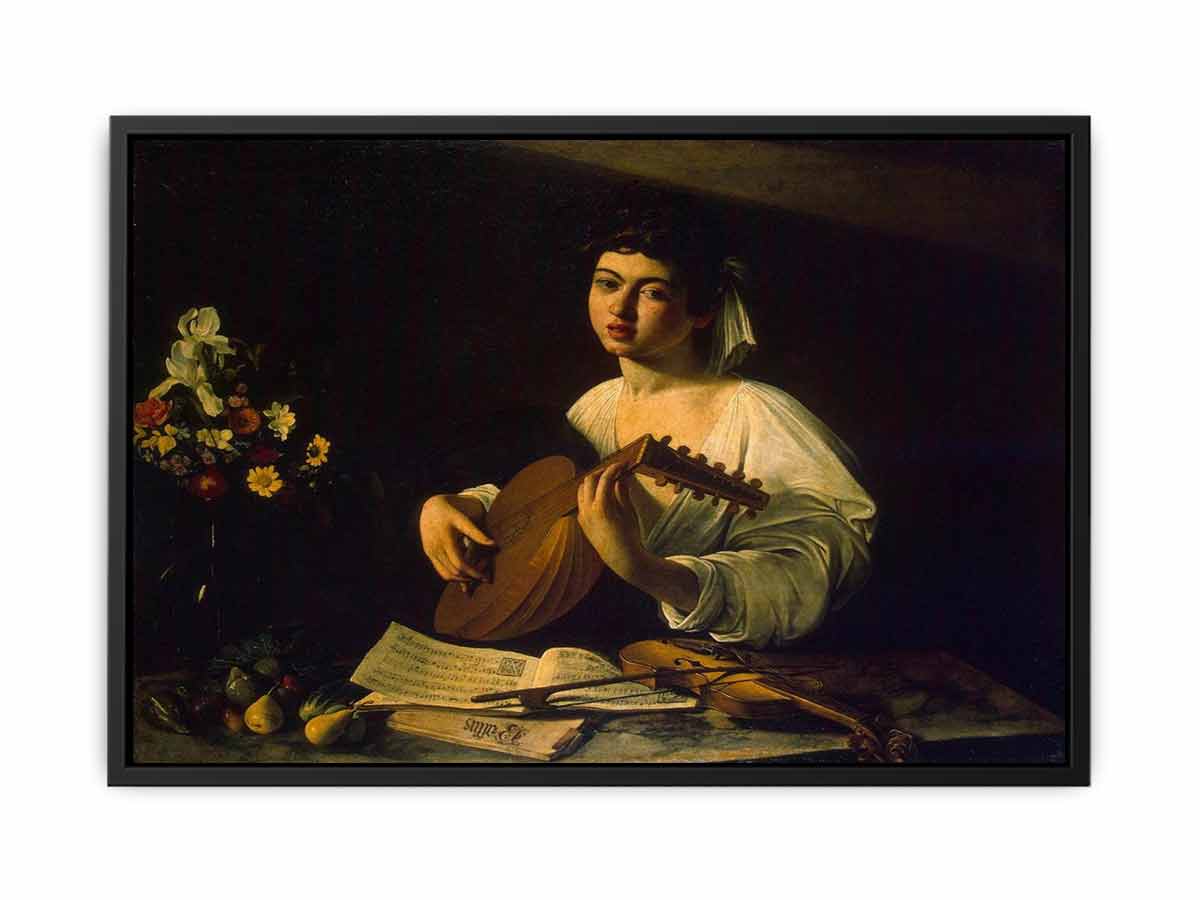 Lute Player By Caravaggio