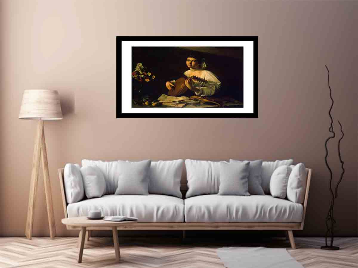 Lute Player By Caravaggio