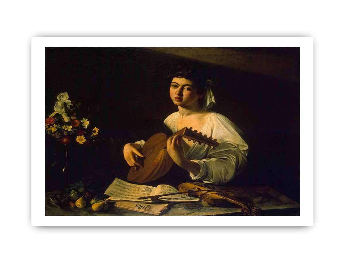 Lute Player By Caravaggio
