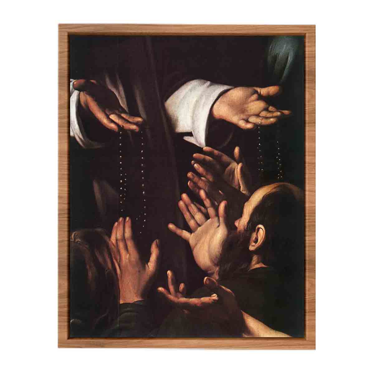 Madonna del Rosario (detail 2) 1607