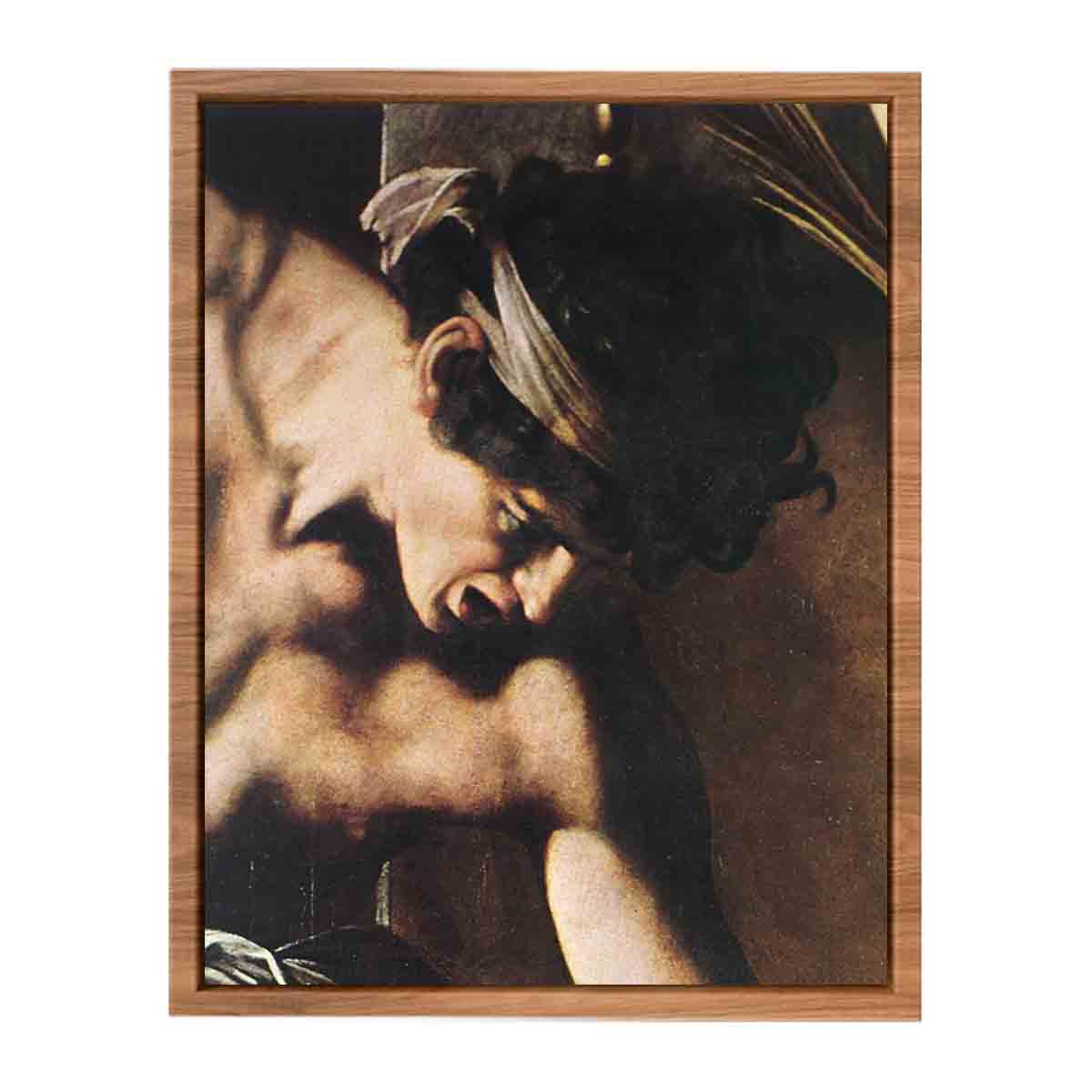 The Martyrdom of St Matthew (detail) By Caravaggio
