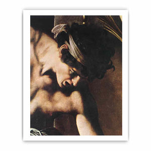 The Martyrdom of St Matthew (detail) By Caravaggio