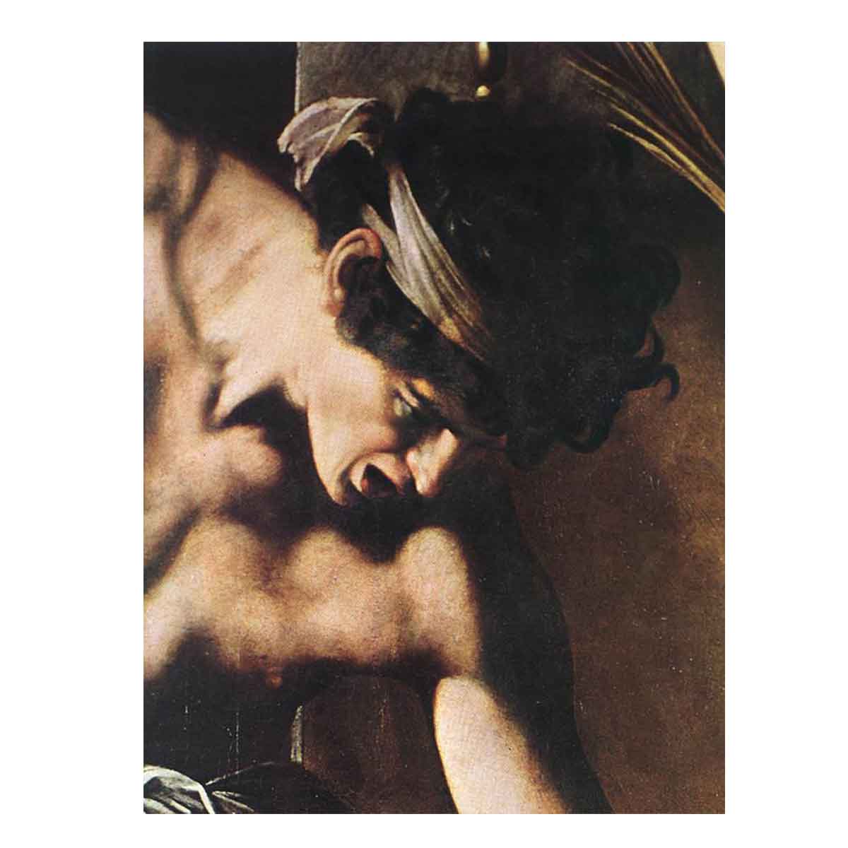 The Martyrdom of St Matthew (detail) By Caravaggio