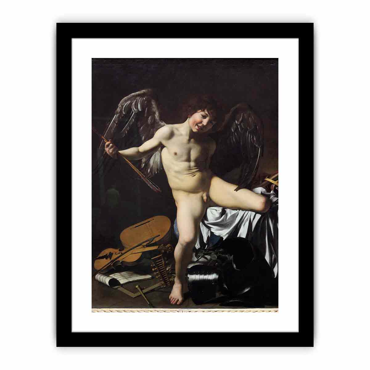 Cupid as Victor Edit this at Wikidata By Caravaggio