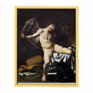 Cupid as Victor Edit this at Wikidata By Caravaggio