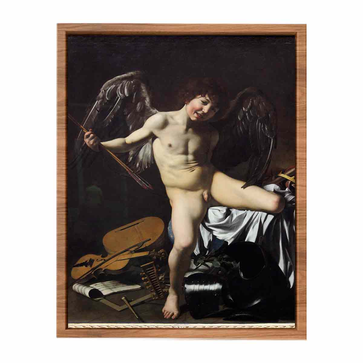 Cupid as Victor Edit this at Wikidata By Caravaggio