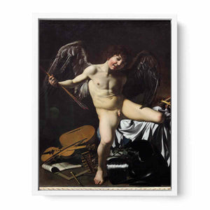 Cupid as Victor Edit this at Wikidata By Caravaggio