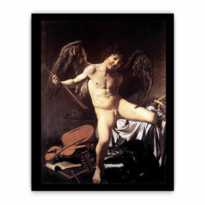 Cupid as Victor By Caravaggio