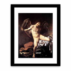 Cupid as Victor By Caravaggio
