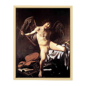 Cupid as Victor By Caravaggio