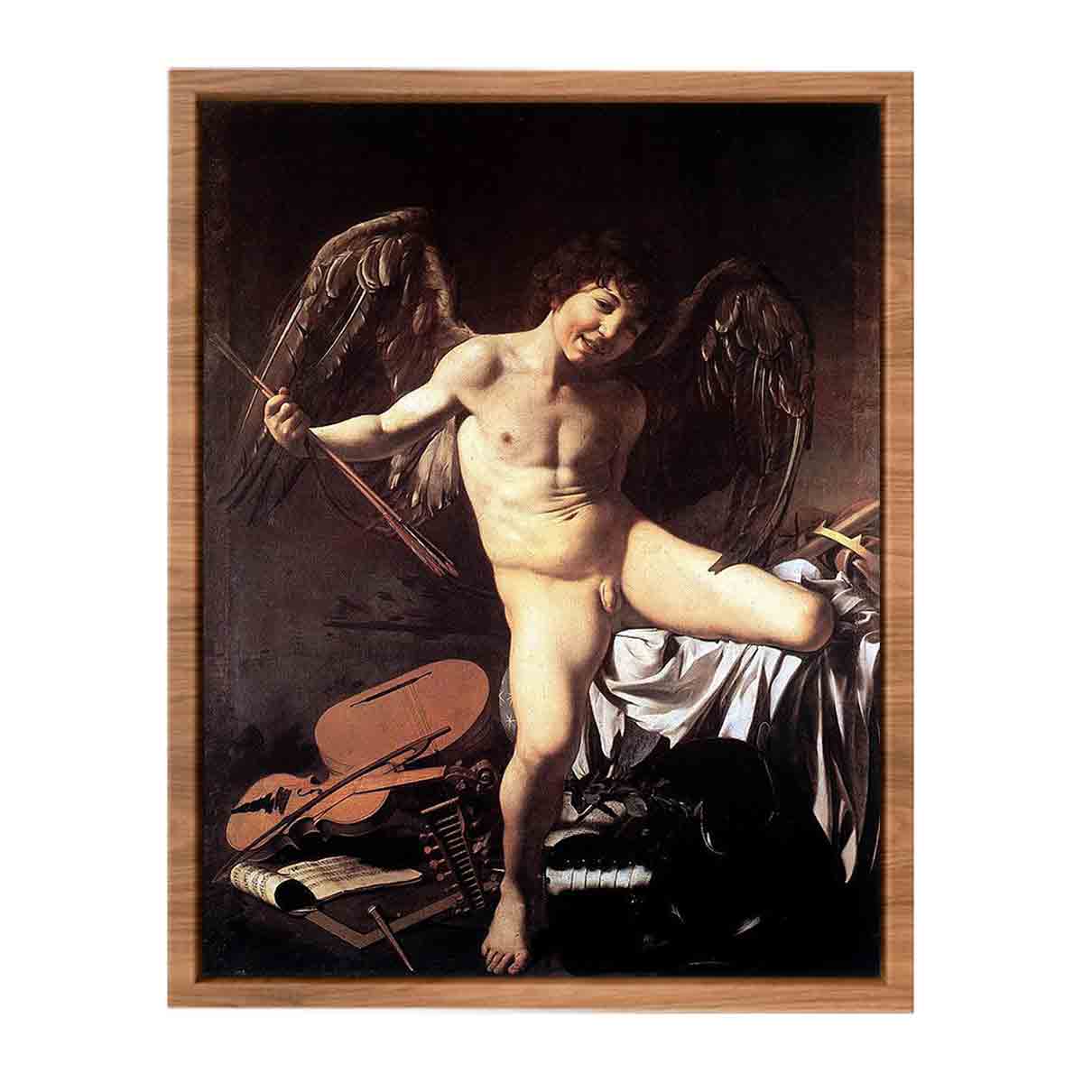 Cupid as Victor By Caravaggio