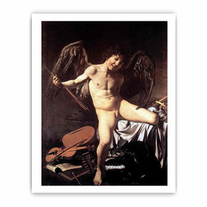 Cupid as Victor By Caravaggio