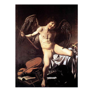 Cupid as Victor By Caravaggio