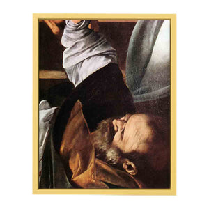 The Martyrdom of St Matthew (detail) By Caravaggio