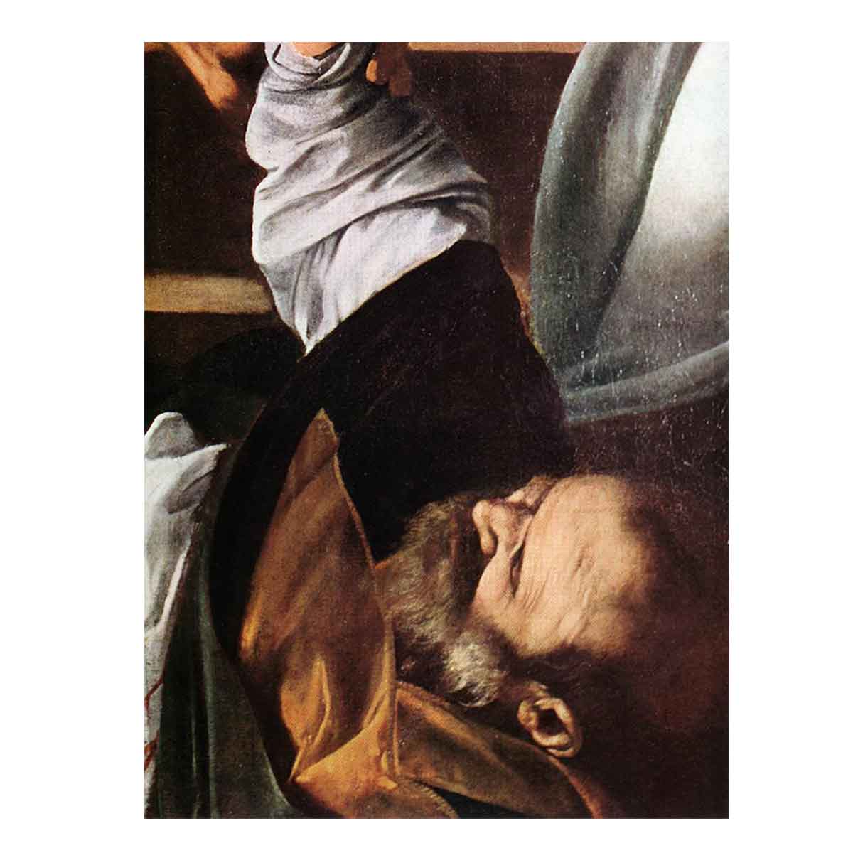 The Martyrdom of St Matthew (detail) By Caravaggio