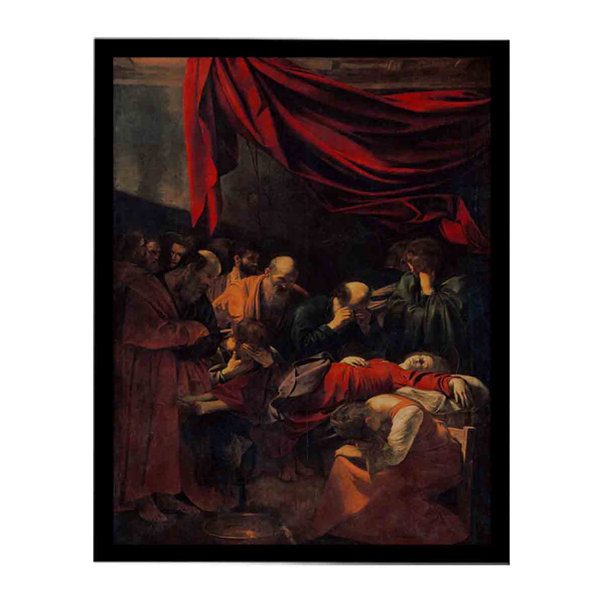 The Death of the Virgin By Caravaggio