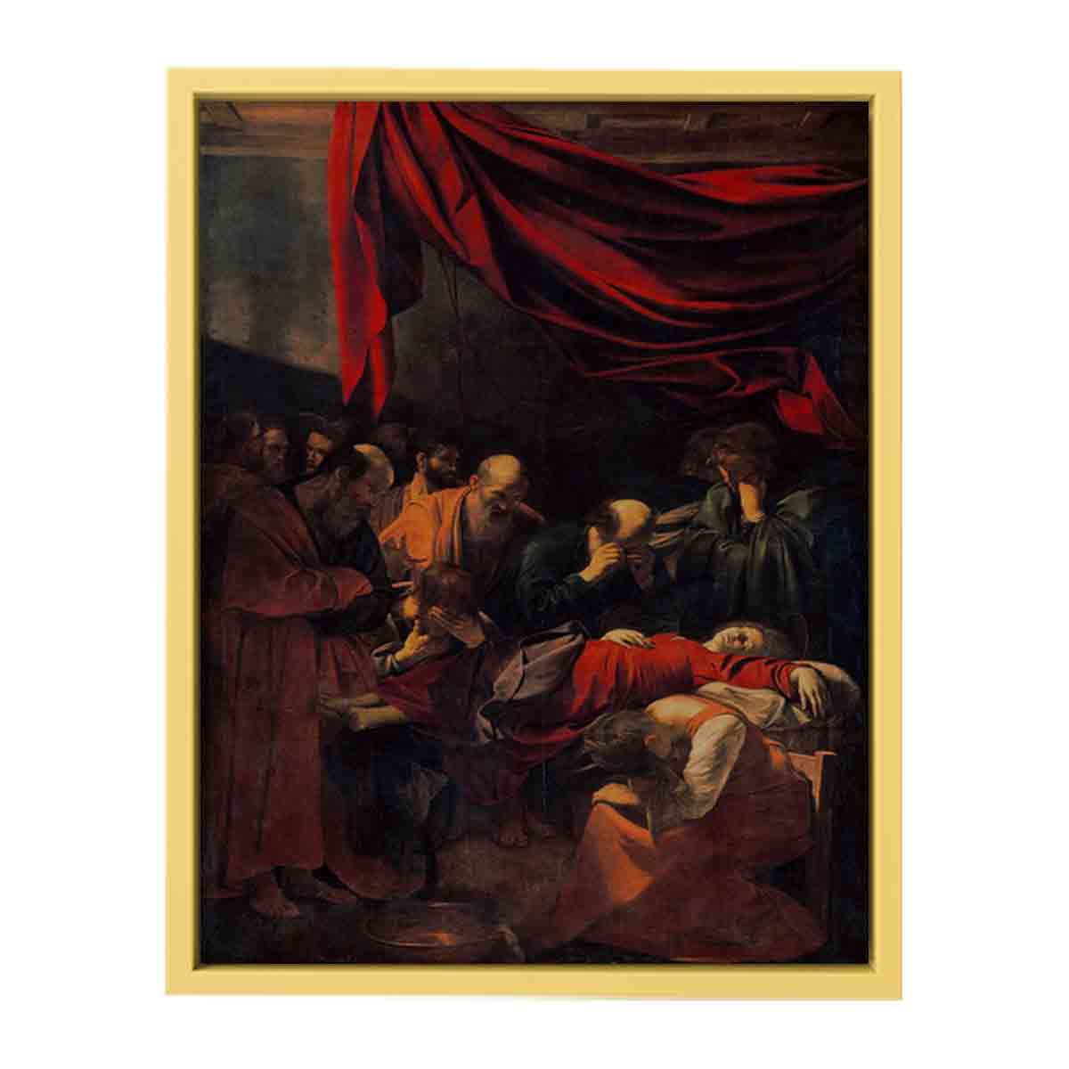 The Death of the Virgin By Caravaggio
