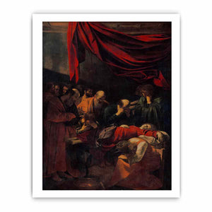 The Death of the Virgin By Caravaggio