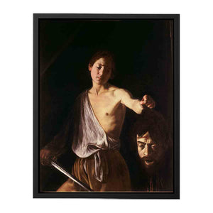 David with the Head of Goliath By Caravaggio