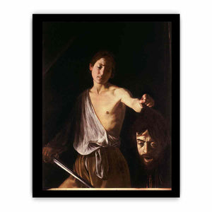 David with the Head of Goliath By Caravaggio
