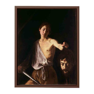 David with the Head of Goliath By Caravaggio