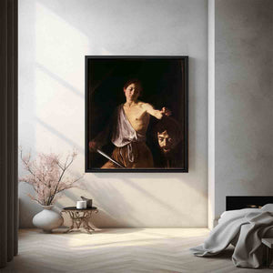 David with the Head of Goliath By Caravaggio