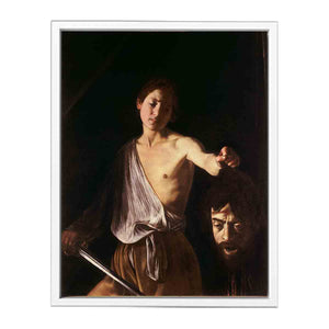 David with the Head of Goliath By Caravaggio