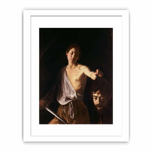 David with the Head of Goliath By Caravaggio
