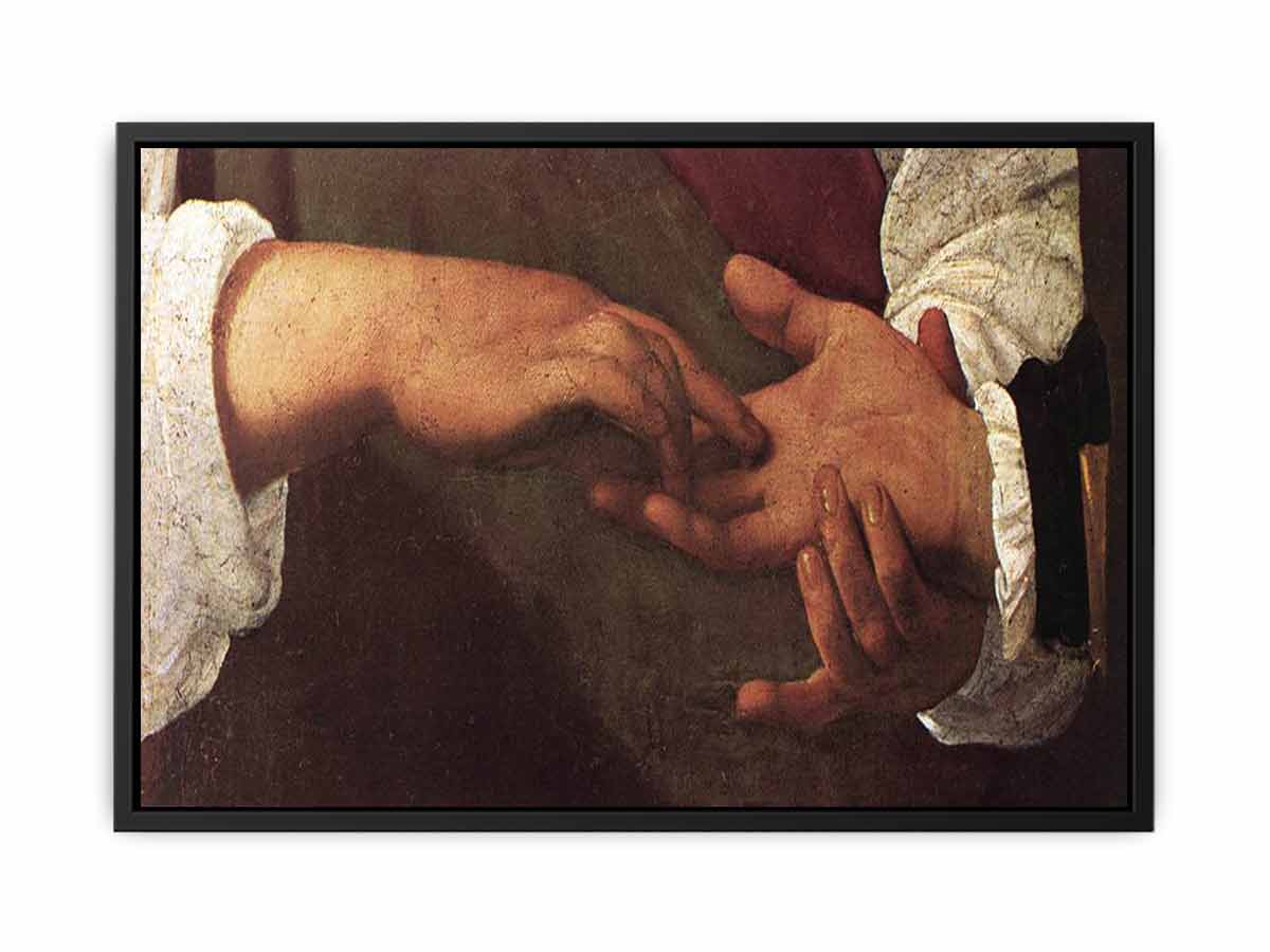 The Fortune Teller (detail) By Caravaggio