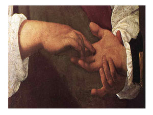 The Fortune Teller (detail) By Caravaggio