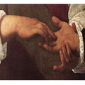 The Fortune Teller (detail 1) 1596-97