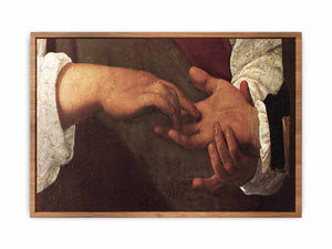 The Fortune Teller (detail) By Caravaggio
