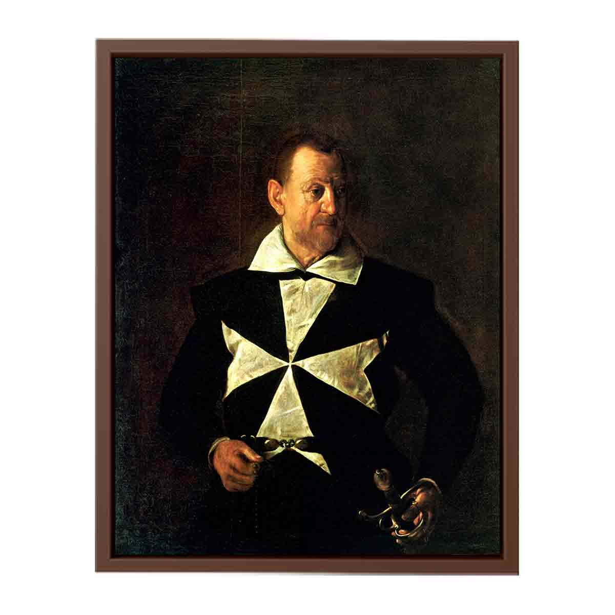 Portrait of Fra Antonio Martelli By Caravaggio