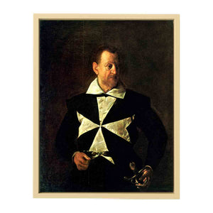 Portrait of Fra Antonio Martelli By Caravaggio